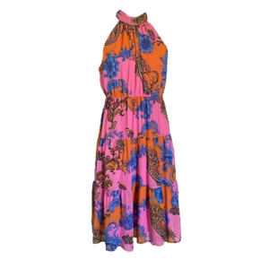 Indigo rose dress